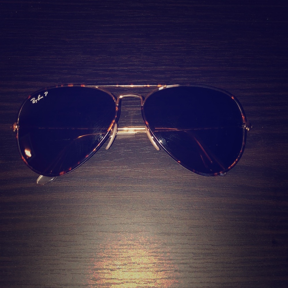 Polarized authentic Ray Bans